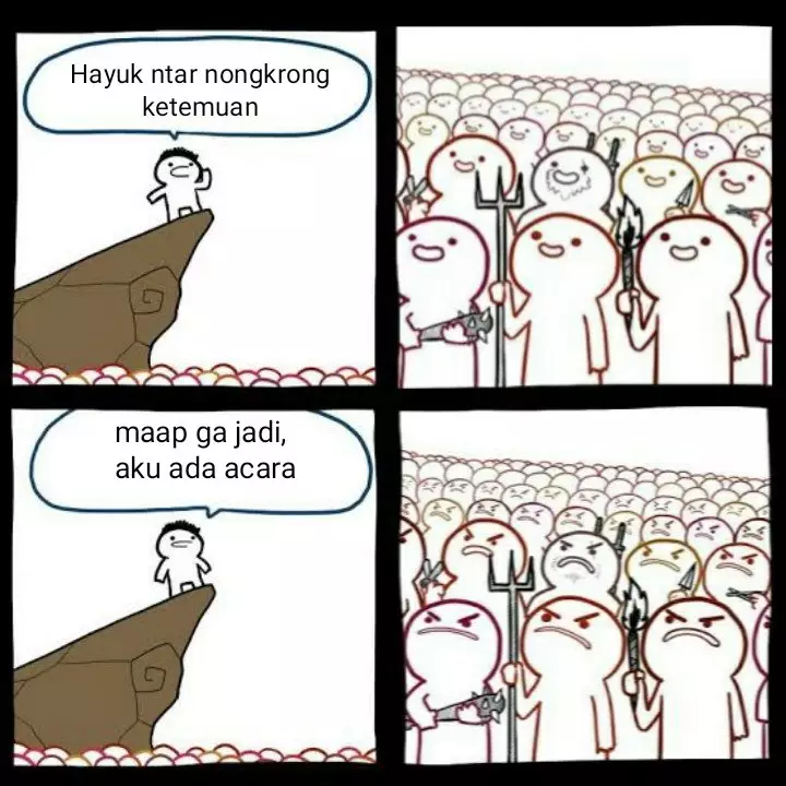 meme sekumpulan orang Twitter