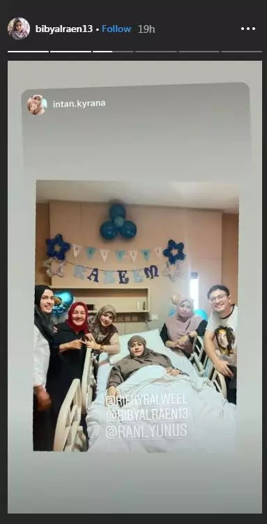 Rifky dan Biby anak pertama  Instagram 