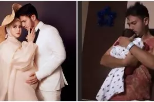 6 Momen Biby Alraen dan Rifky Balweel dikaruniai anak pertama