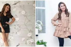 7 Potret Ayu Ting Ting main sepak bola, gayanya curi perhatian