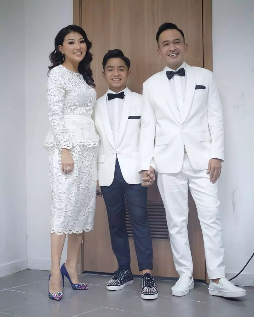 Ruben dan Betrand baju kembar  Instagram 