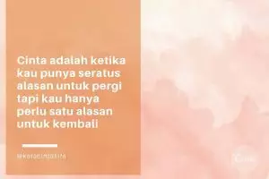 40 Kata-kata keren cinta, terbaik, romantis, dan bermakna