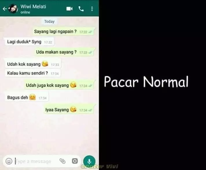 chat wa lucu tipe pacar ngakak © Twitter/@ggoodboy_ chat wa lucu tipe pacar ngakak © Twitter/@ggoodboy_