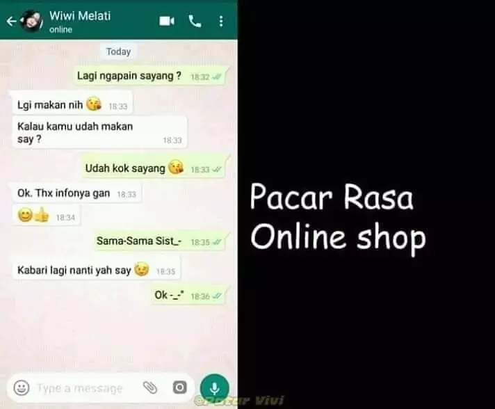 chat wa lucu tipe pacar ngakak © Twitter/@ggoodboy_ chat wa lucu tipe pacar ngakak © Twitter/@ggoodboy_