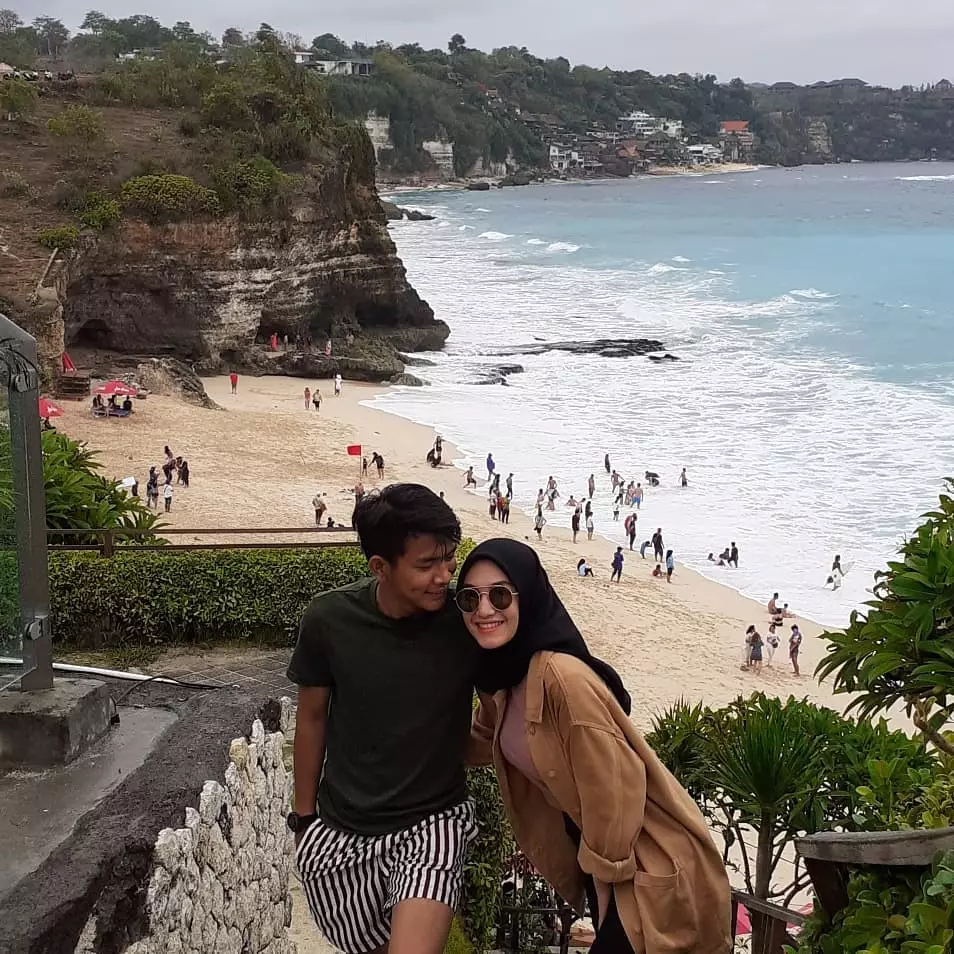 Angga Putra di Bali instagram 