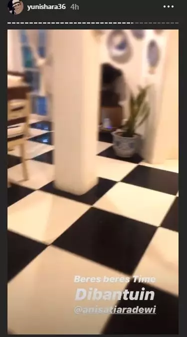 yuni shara bersih-bersih © 2020 brilio.net