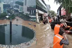 7 Musibah banjir Jakarta terbesar sepanjang 1918-2020