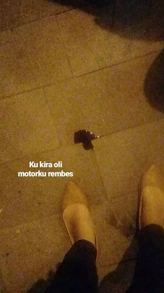 dikira oli tumpah bengkel malah kocak © Twitter/@yosianaaaa dikira oli tumpah bengkel malah kocak © Twitter/@yosianaaaa