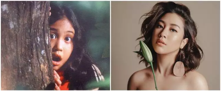 10 Transformasi Sherina Munaf, cantiknya tak pudar sejak kecil