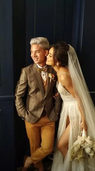 Momen pernikahan Kim Kurniawan instagram  Momen pernikahan Kim Kurniawan instagram