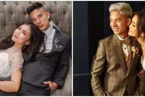 9 Momen pernikahan Kim Kurniawan, busana istri curi perhatian