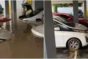 5 Potret mobil mewah Parto Patrio saat & sesudah terendam banjir