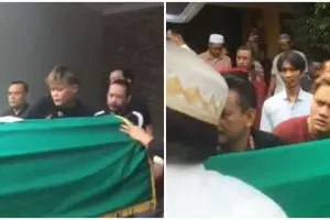 Detik-detik Sule & Rizky Febian angkat jenazah Lina, haru