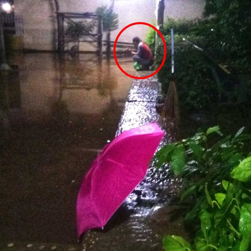 Kisah haru bapak cari ikan kesayangan, hanyut karena banjir
