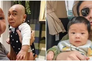 10 Momen Raditya Dika momong anak, kocak banget