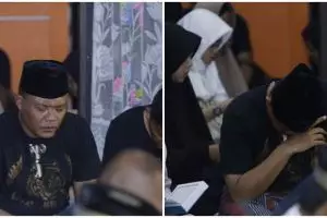 11 Momen tahlilan mendiang Lina, Sule tak kuasa tahan air mata