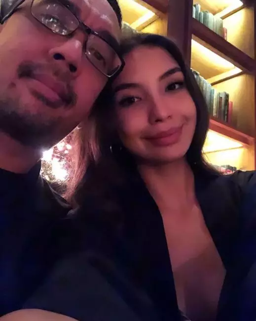 potret manohara dan arian seringai  Instagram