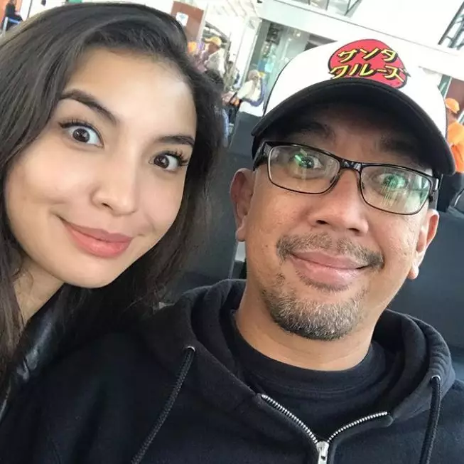potret manohara dan arian seringai  Instagram