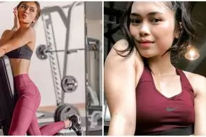 10 Momen Elisabeth Novia istri Kim Kurniawan olahraga, body goals