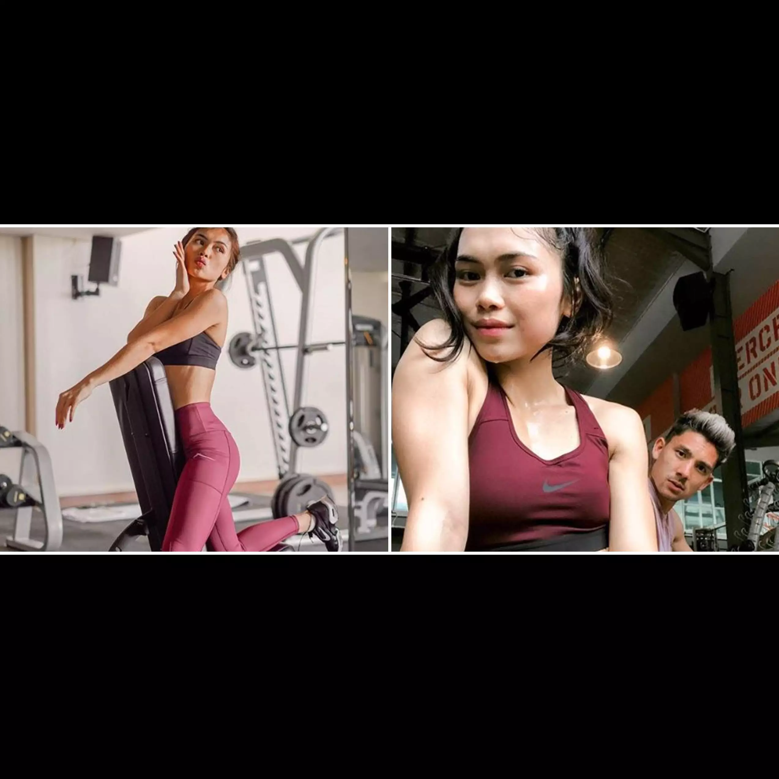 10 Momen Elisabeth Novia istri Kim Kurniawan olahraga, body goals