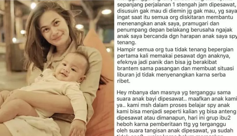 Cuhatan seleb saat naik pesawat © 2020 brilio.net