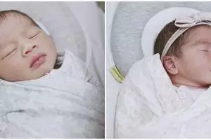 10 Potret anak kembar cewek-cowok Syahnaz Sadiqah, bikin gemas