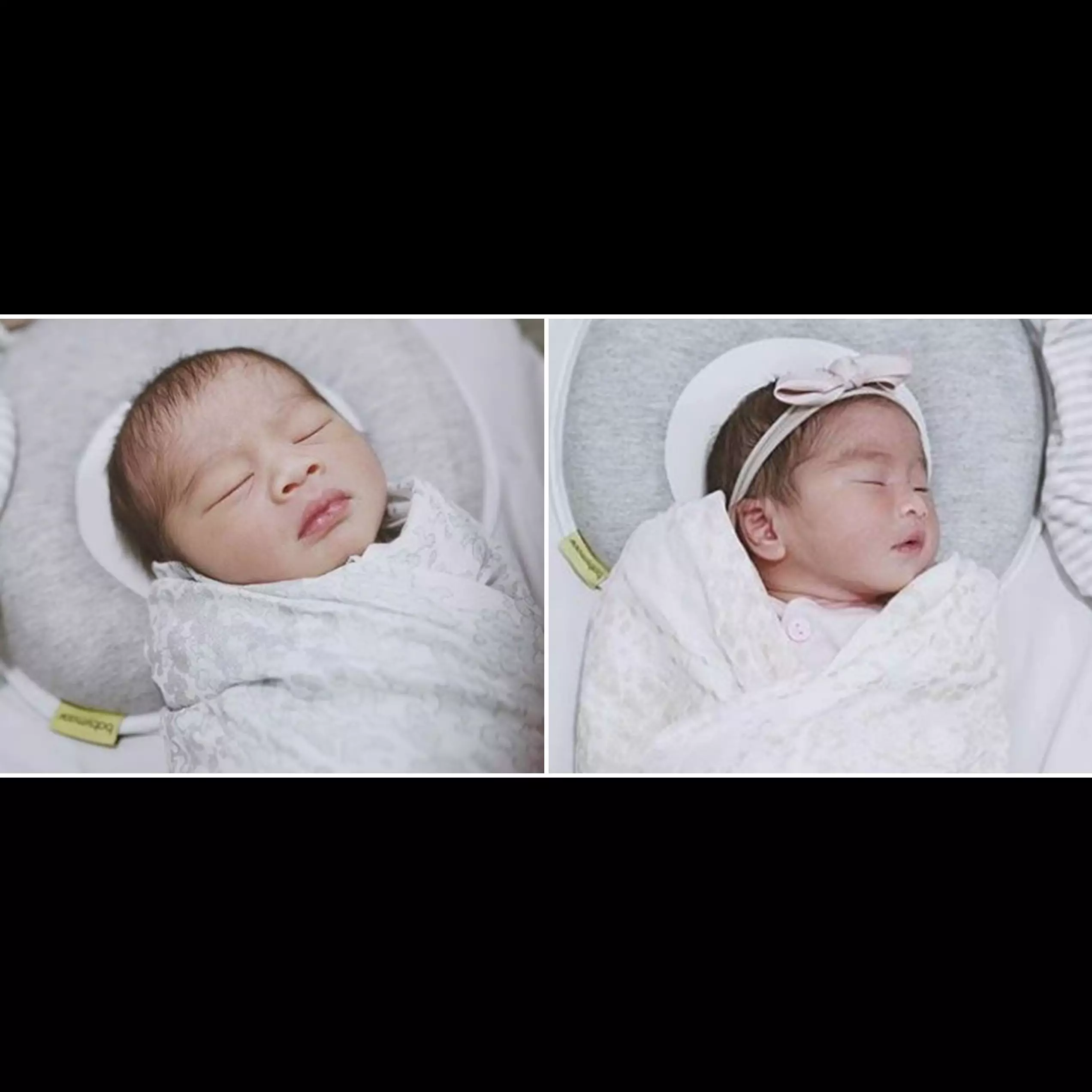 10 Potret anak kembar cewek-cowok Syahnaz Sadiqah, bikin gemas