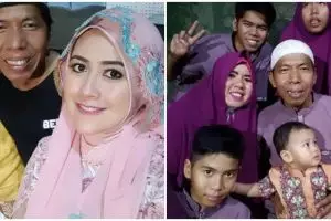 Sudah akur, ini 6 momen kompak istri pertama & kedua Kiwil