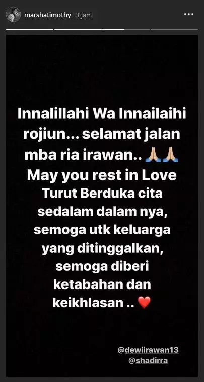 ucapan haru  9 seleb Tanah Air Instagram ucapan haru  9 seleb Tanah Air Instagram