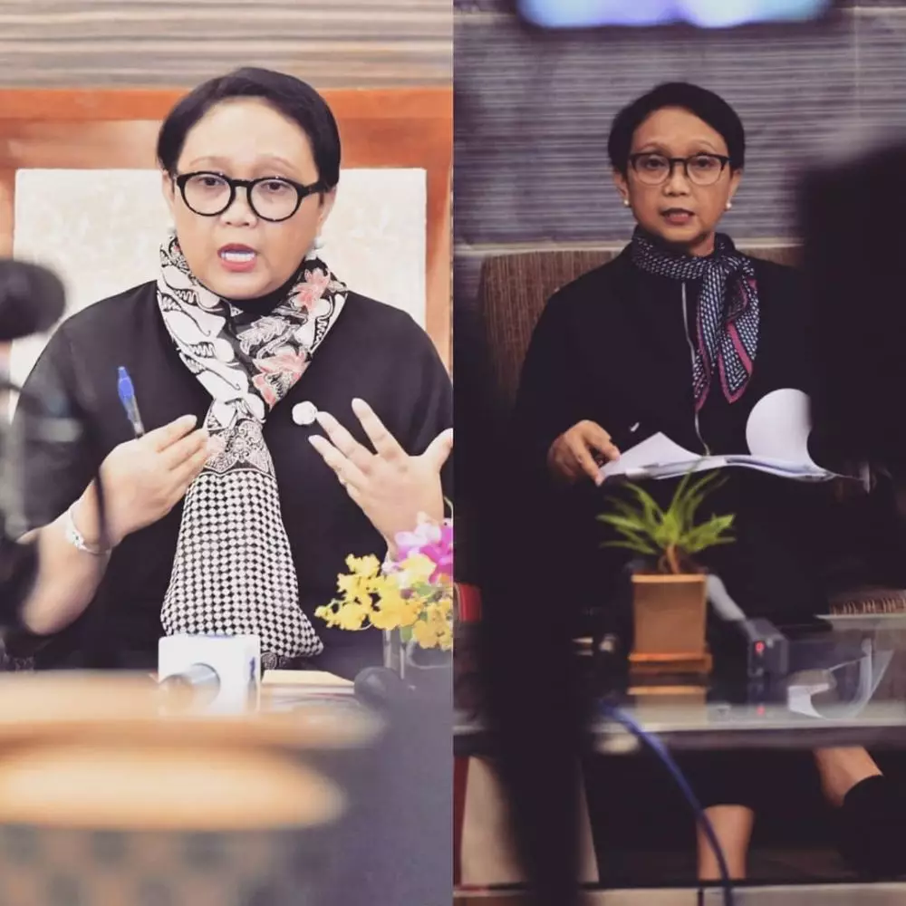 Sukses turunkan berat badan 11 Kg, ini tips Menlu Retno Marsudi © 2020 instagram.com