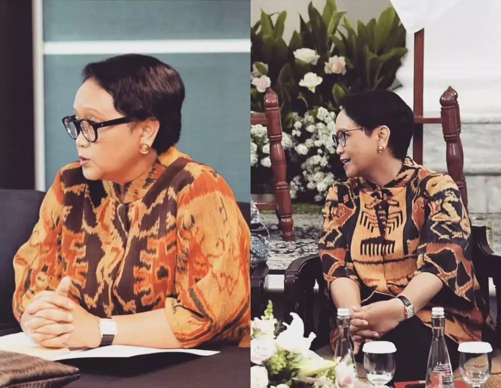 Sukses turunkan berat badan 11 Kg, ini tips Menlu Retno Marsudi © 2020 instagram.com