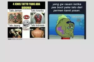 10 Meme serba-serbi tato ini lucunya bikin senyum tipis