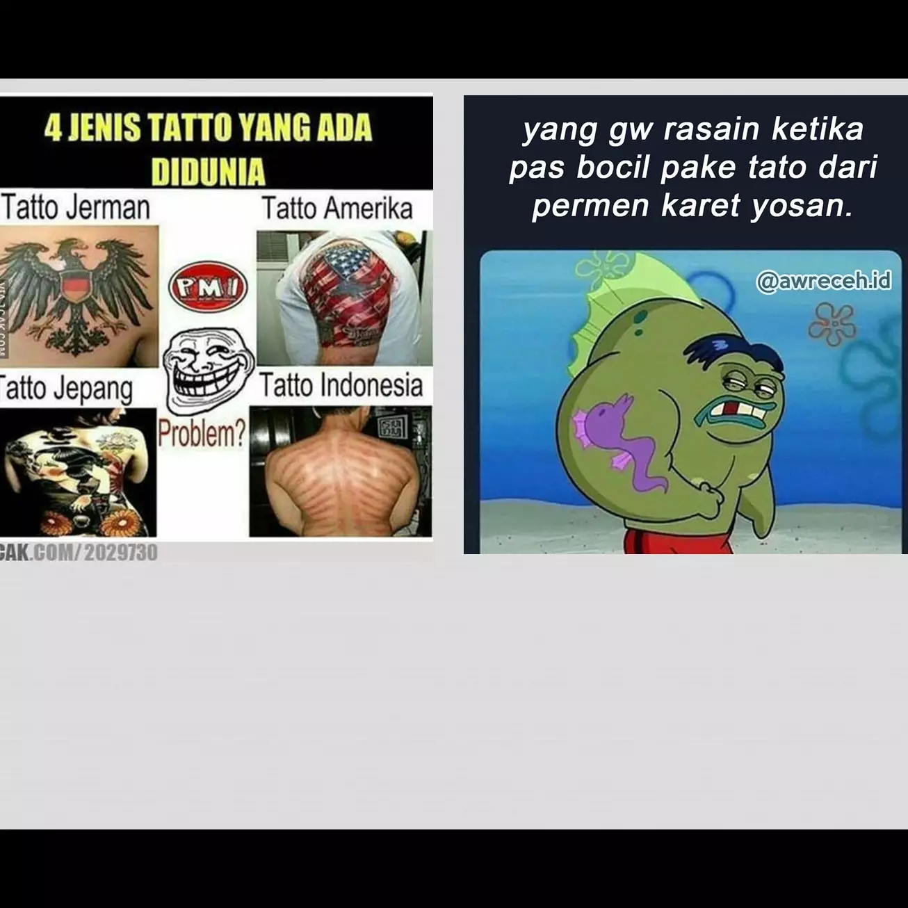 10 Meme serba-serbi tato ini lucunya bikin senyum tipis