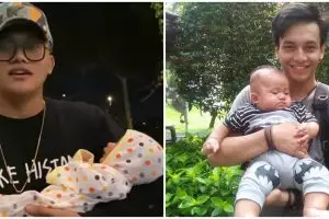 Momen 9 seleb muda ganteng momong balita, bikin melting