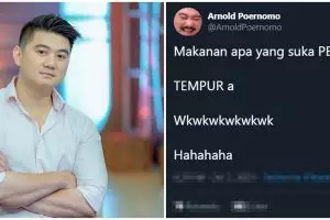 10 Tebak-tebakan lucu ala Chef Arnold, receh abis