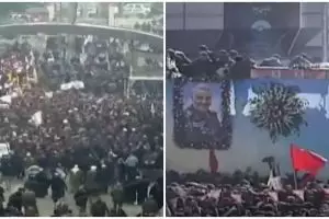 Iran tembakkan selusin rudal ke markas Amerika Serikat