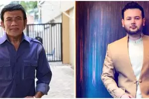 Momen Rhoma Irama jemput Ridho bebas dari penjara, haru