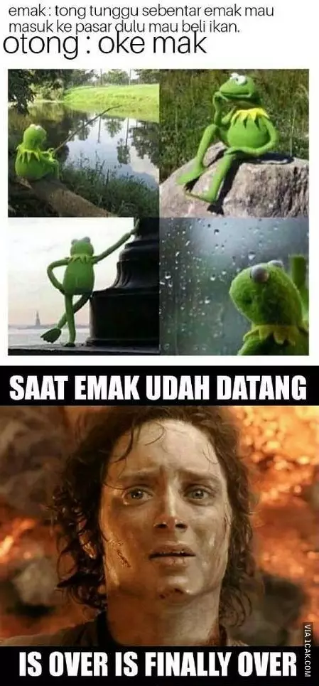 meme emak pas belanja berbagai sumber