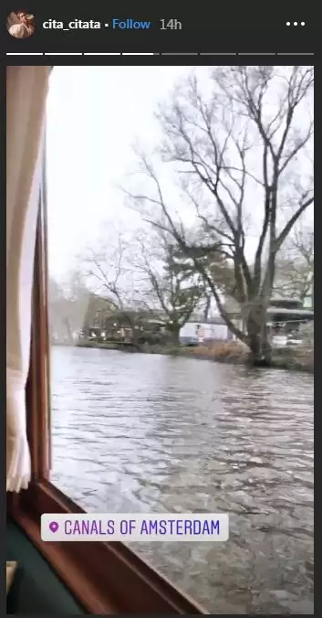 5 Momen Cita Citata dilamar kekasih di Belanda, romantis abis © 2020 instagram.com