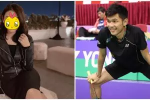 10 Foto Shakira Jasmine, dipuji cantik pebulu tangkis Fajar Alfian