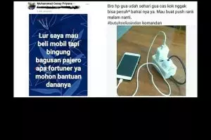 10 Status Facebook minta bantuan ini endingnya bikin ketawa