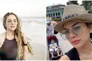 9 Potret Nikita Mirzani umrah, penampilannya curi perhatian