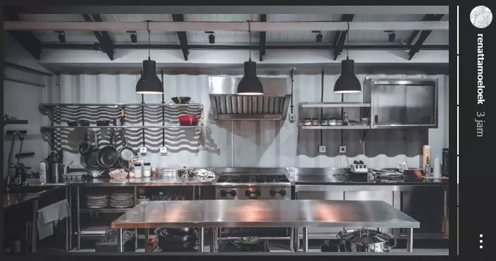 Penampakan rumah Chef Renatta Instagram 