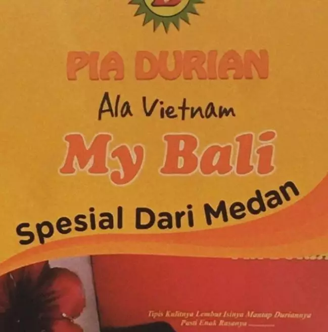 nama makanan unik di supermarket  Istimewa