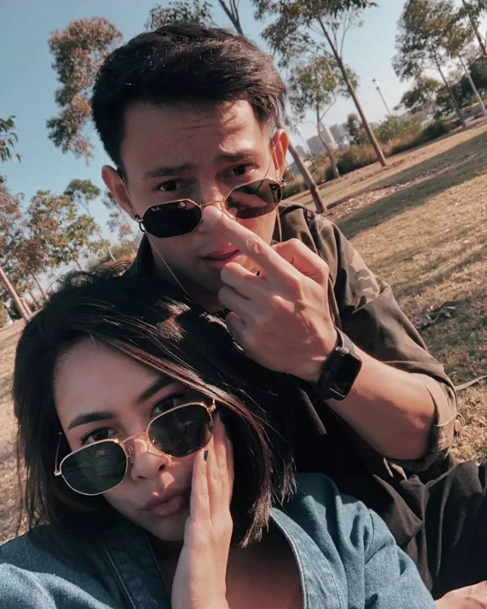 Potret Marcell Darwin & kekasih Instagram 