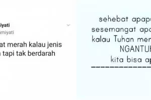 10 Quote di media sosial ini lucunya bikin mikir 'ya juga ya'