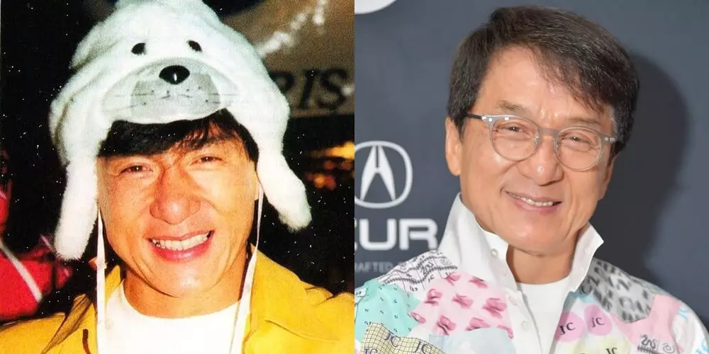 Beda penampilan aktor mandarin  Instagram 