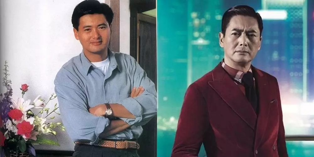 Beda penampilan aktor mandarin  Instagram 