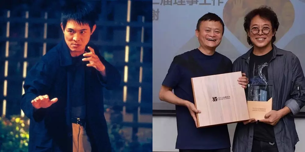 Beda penampilan aktor mandarin  Instagram 