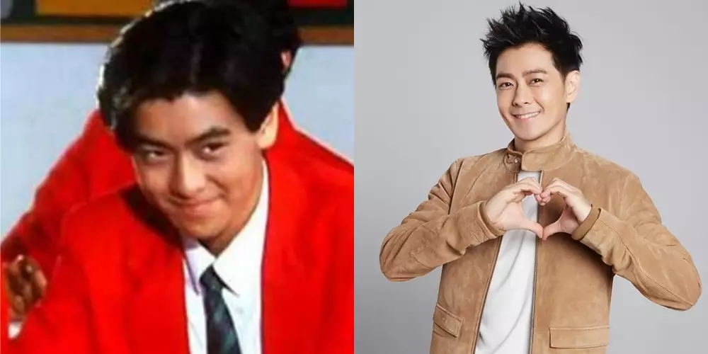 Beda penampilan aktor mandarin  Instagram 